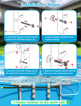 POOLHOUR keeps pool gear organized, reducing clutter and streamlining maintenance.