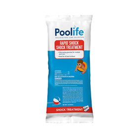 POOLIFE Rapid Shock CYA-free formula prevents chlorine lock in pools.
