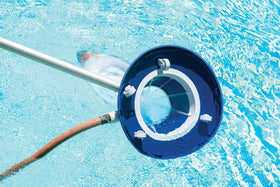 Poolmaster Big Sucker 15-inch diameter head for wide coverage.