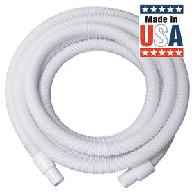 Poolmaster crush-resistant hose protects pool walls during cleaning.