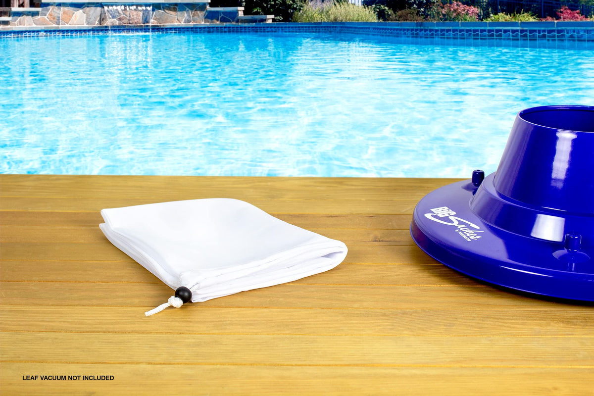 Poolmaster bag dimensions 21.25 by 16.5 inches for ample debris capacity.