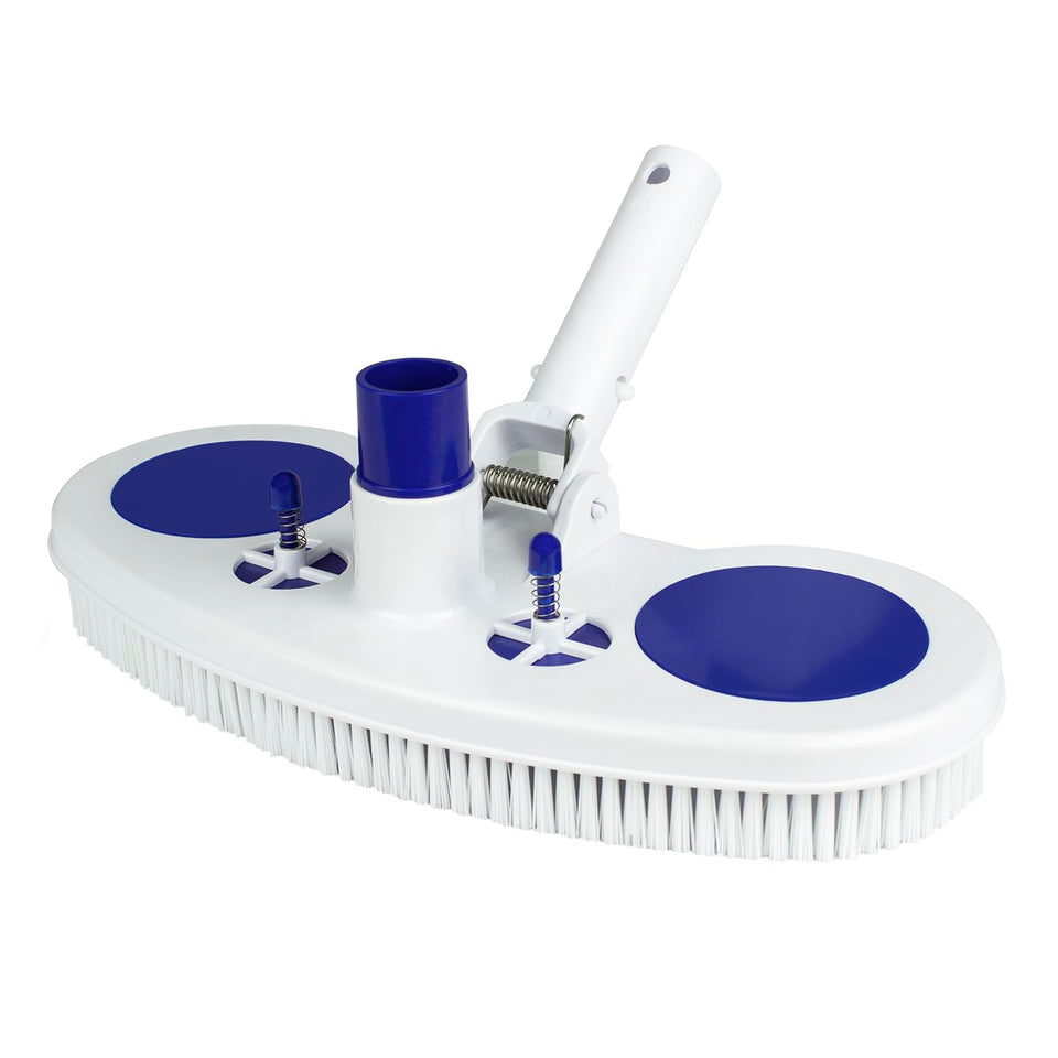 Poolmaster Deluxe weighted vacuum head for vinyl liner floors, delivering steady cleaning
