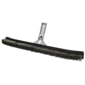 Poolmaster heavy-duty aluminum back brush conveys durability during scrubbing.