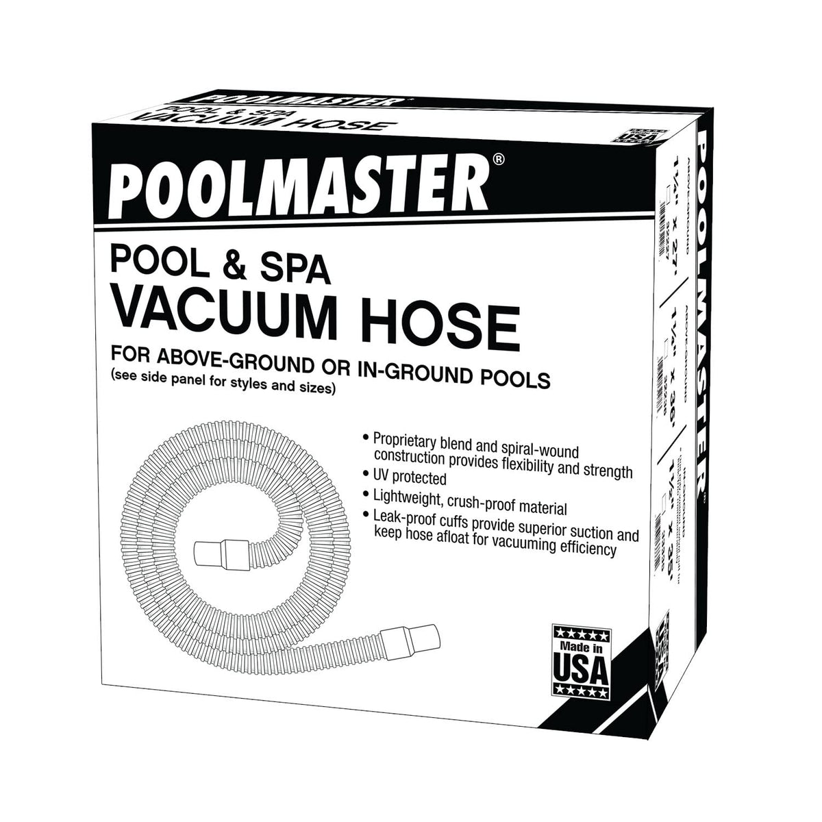 Poolmaster USA-made hose offers reliable performance for routine pool care.
