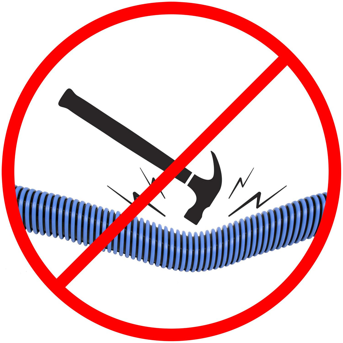 Poolmaster made-in-USA hose designed for residential and commercial pools.