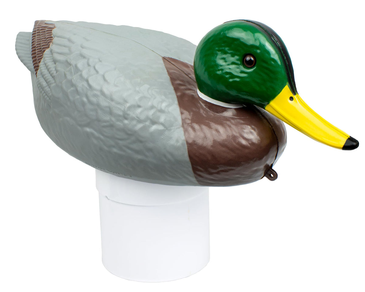 Poolmaster Mallard chlorine dispenser floats to keep pool water balanced