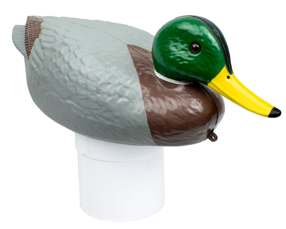 Poolmaster Mallard chlorine dispenser floats to keep pool water balanced