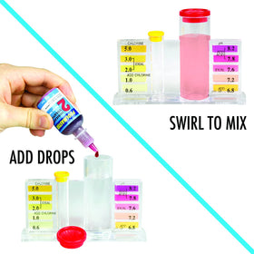 Poolmaster Phenol Red note guides correct kit usage.