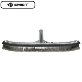 Poolmaster brush attaches to standard 1.25-inch pole for easy maintenance.