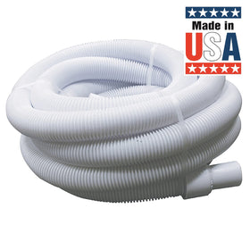 Poolmaster spiral-wound hose delivers strength and high water flow.