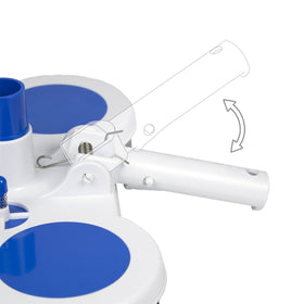 Poolmaster swivel hose adapter reduces tangles for easier vacuuming