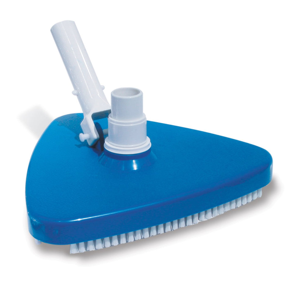 Poolmaster Triangle Vinyl Liner Vacuum head for vinyl pools with efficient debris pickup.