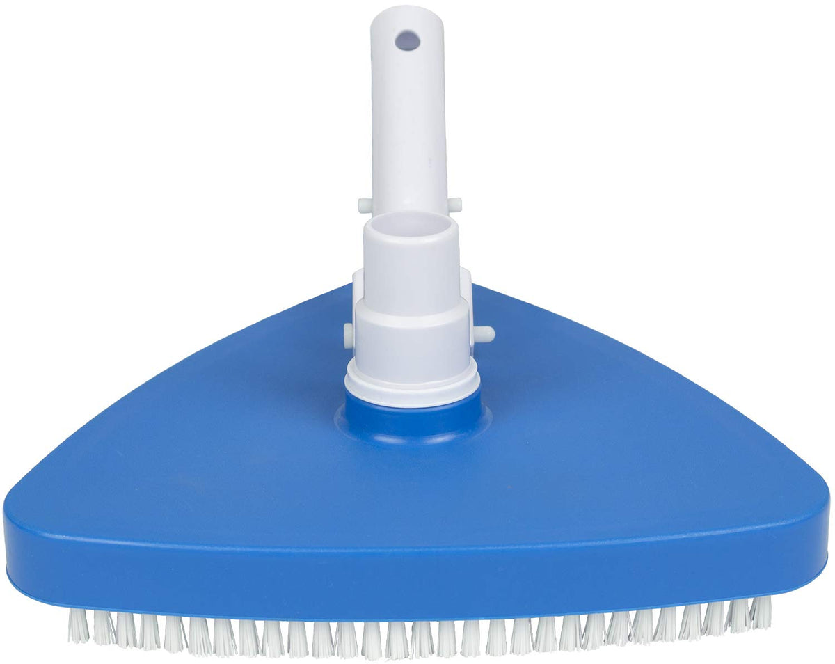Poolmaster vacuum head compatible with standard pool poles for easy setup.