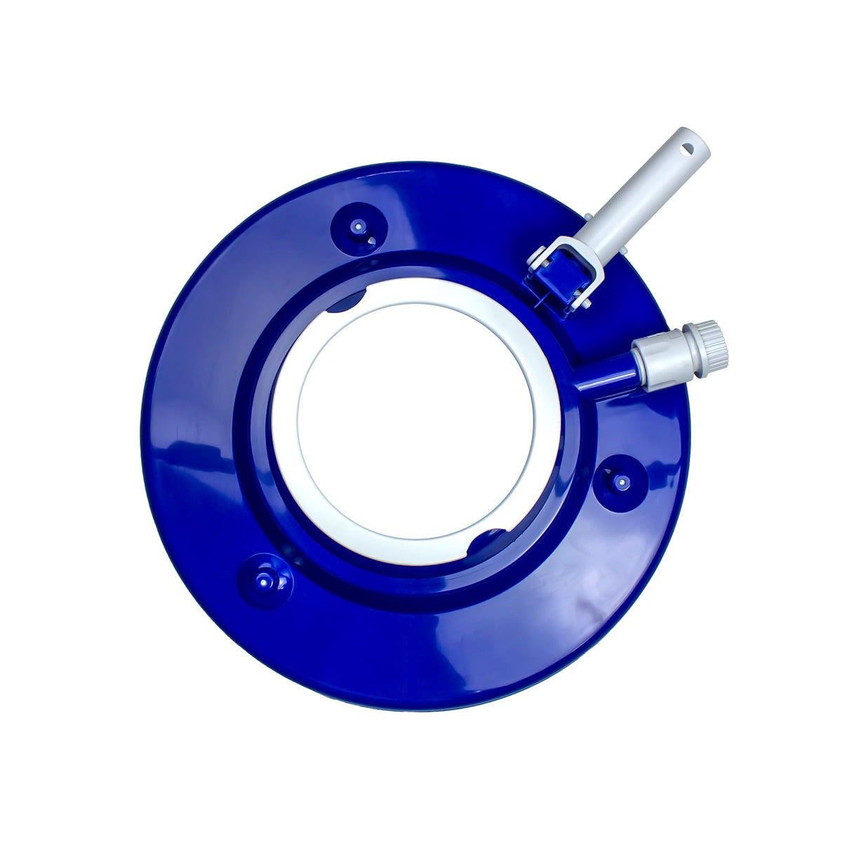 Poolmaven large 15-inch head reduces cleaning time on seasonal debris.