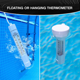 Poolmaven shatterproof thermometer designed for durable, everyday pool use.