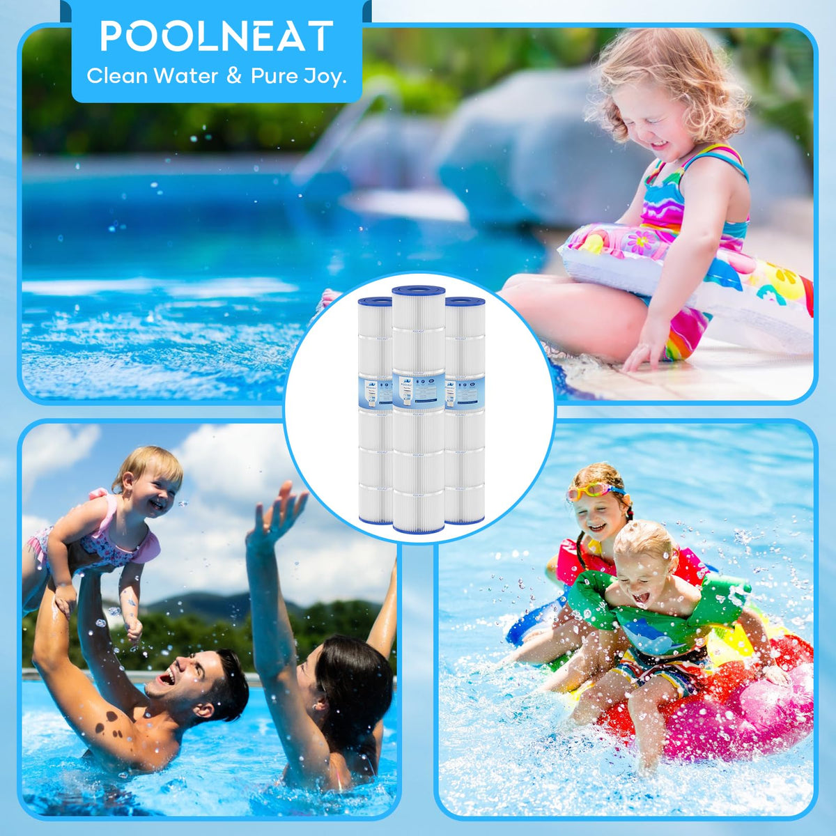 POOLNEAT CCP420 assembly guide emphasizes quick, hassle-free swap