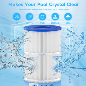 POOLNEAT premium material delivers durable, cost-effective pool filtration performance.
