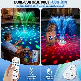 PoolPop hexagonal design with UV-resistant cover and soft diffusion