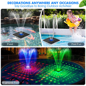 PoolPop fountain operates quietly for peaceful pool days