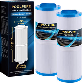 POOLPURE 4CH-949 spa filter cartridge close-up showing rugged filtration media