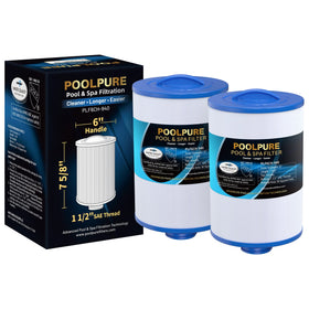PoolPure 6CH-940 spa filter front view showing durable construction for clear water