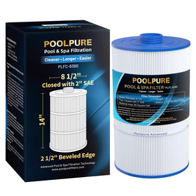 POOLPURE 85 sq ft spa filter for thorough filtration and water clarity.
