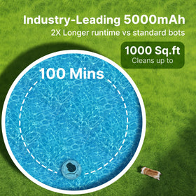 PoolPure Aquaguard SE II waterproof seals protect the motor and electronics.