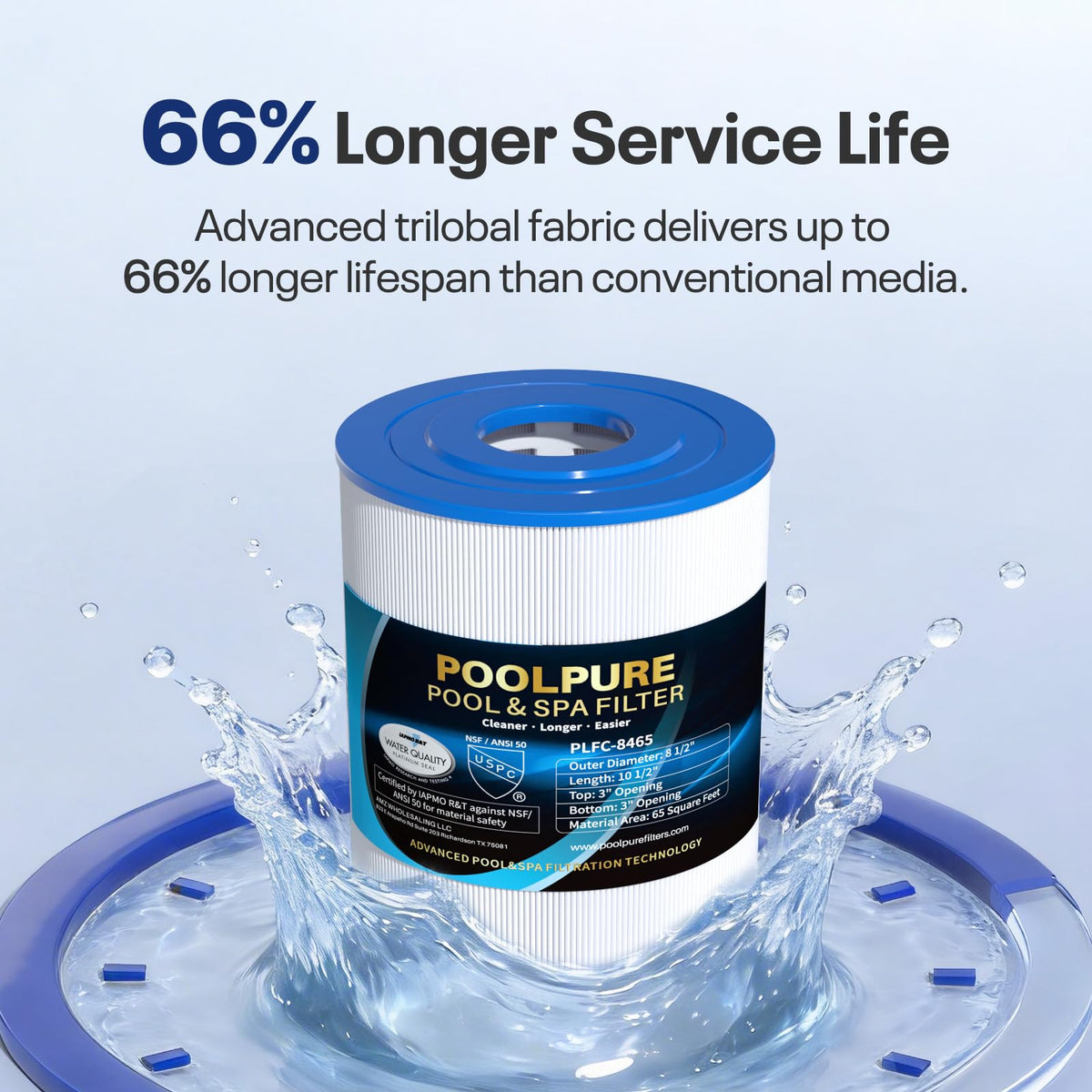 PoolPure tested by athletes and media for reliable filtration