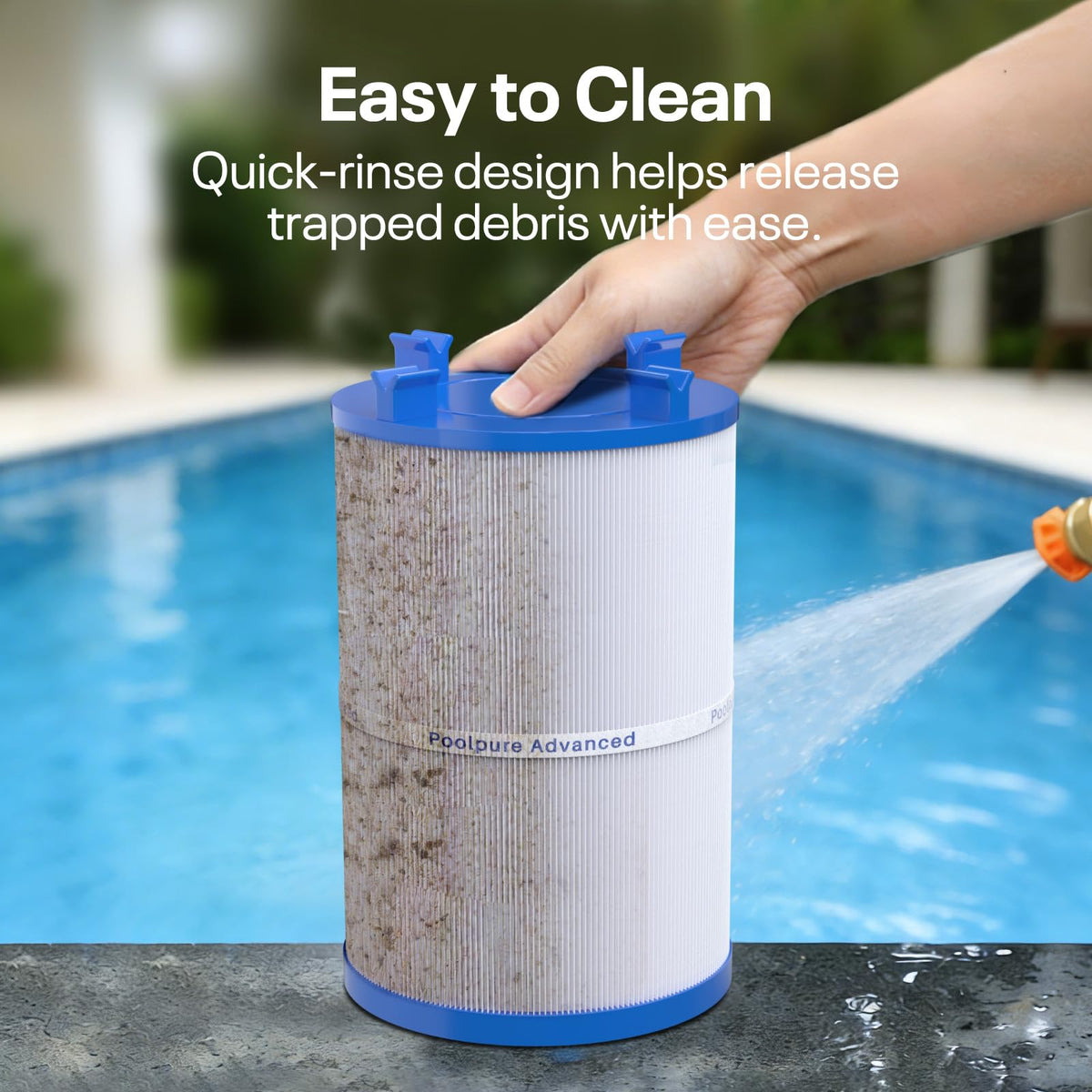 POOLPURE C-7367 NSF ANSI 50 certified filtration for safety