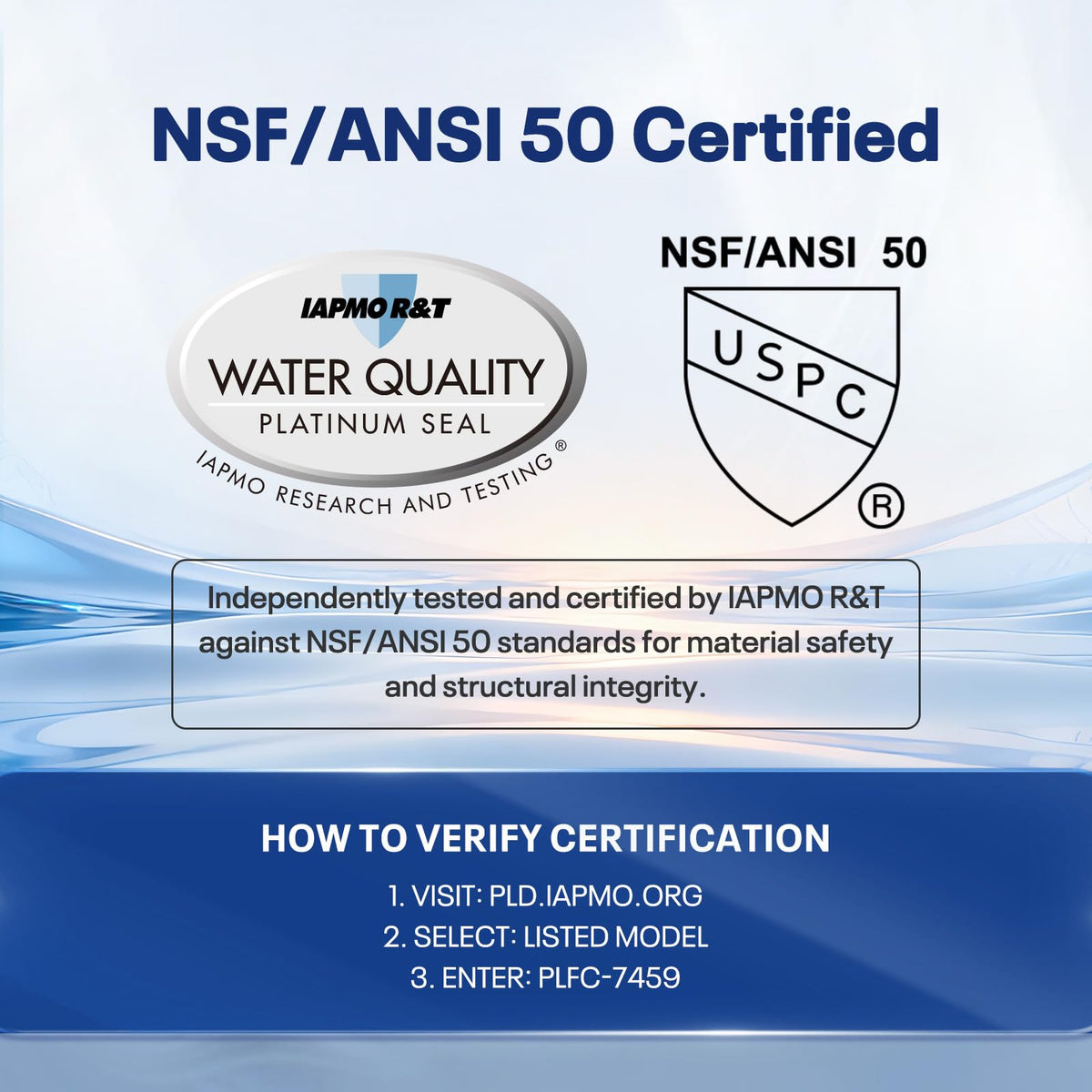 POOLPURE C-7459 compatible models chart helps identify suitable replacements