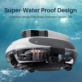 POOLPURE Cordless Vacuum up to 120 minutes runtime for large pools