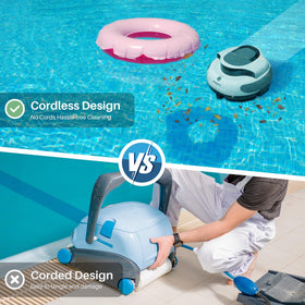 POOLPURE Cordless Vacuum durable build for long-term pool maintenance