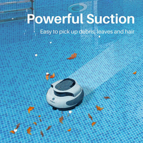 POOLPURE Cordless Vacuum waterproof design protects motors during cleaning