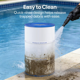 POOLPURE delivers crystal-clear water for pools and spas.