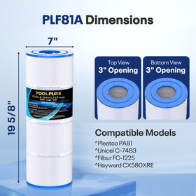 PoolPure CX580XRE packaging highlights compatibility with multiple brands