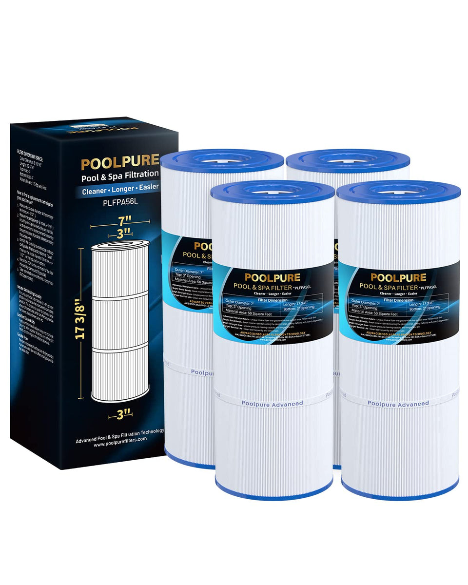 POOLPURE filter compatibility PA56L shows an easy fit with compatible pool systems.