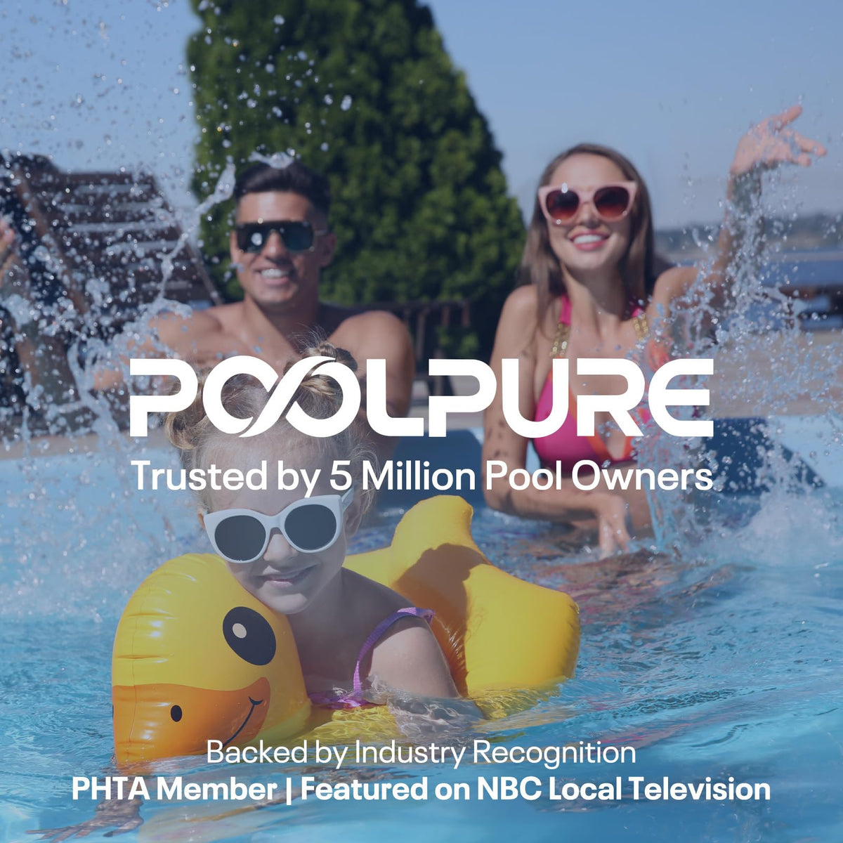 POOLPURE PLF4CH-935 supports crystal-clear water in spa sessions.