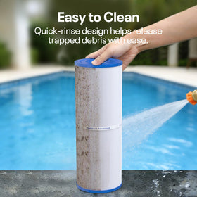PoolPure PLFPRB50-IN spa filter reinforced construction resists wear and tear