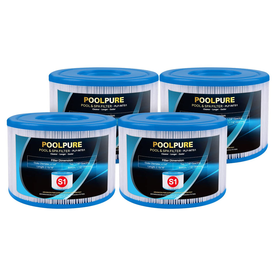 POOLPURE S1 filter 29001E compatibility with Intex PureSpa models for easy replacement.