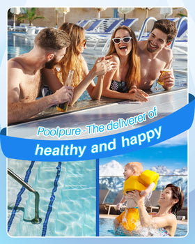 PoolPure C-5345 spa filter promotes crystal-clear water.