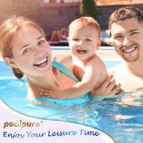 POOLPURE water looks clearer after installation in a spa session.