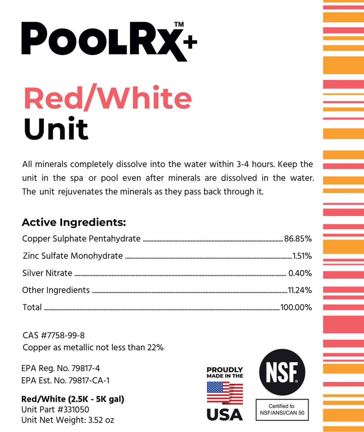 PoolRx+ seasonal setup reminder for a trouble-free pool season.