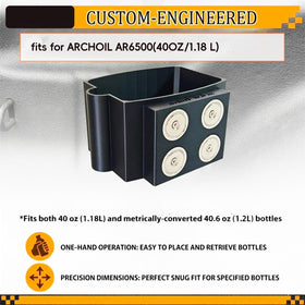 PoolTechX spill-proof design prevents leaks during off-road trips.