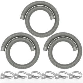 Poolvio 1.5 inch by 59 inch hose for above ground pools, durable and leak-free.