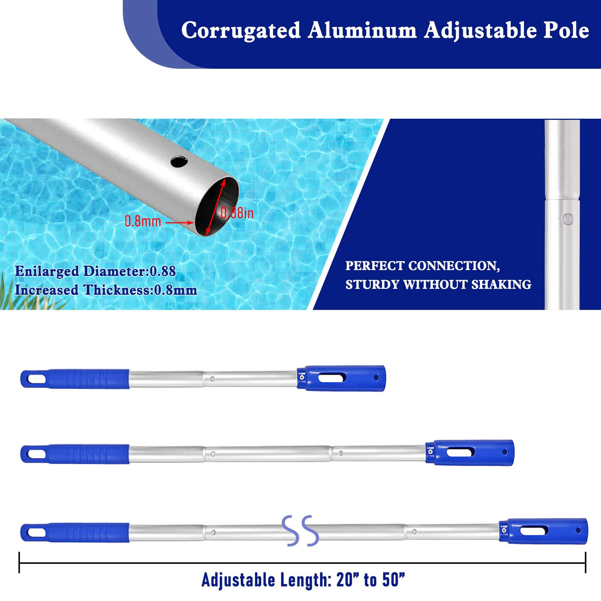 Poolvio above-ground pool cleaning kit for easy maintenance