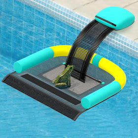 Poolvio animal-saving escape ramp helps critters escape the pool safely