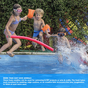 Poolvio bright color enhances visibility for quick spotting.