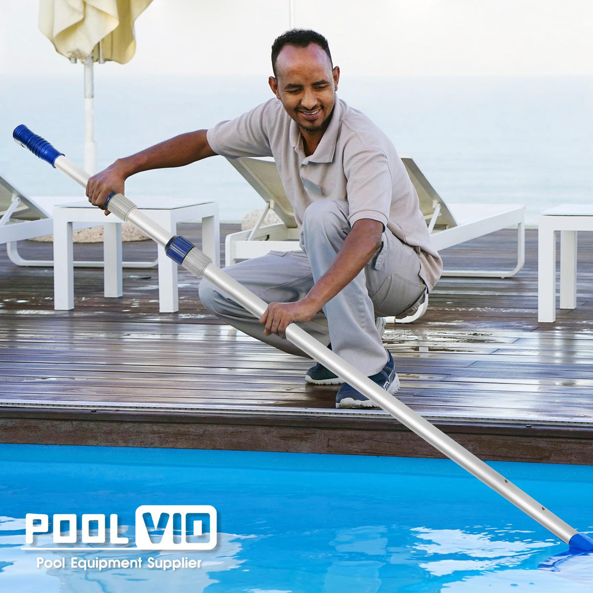 Poolvio responsive support for pool maintenance questions.