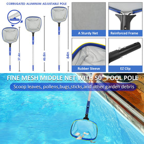 Poolvio EZ clip design keeps attachments secure during use