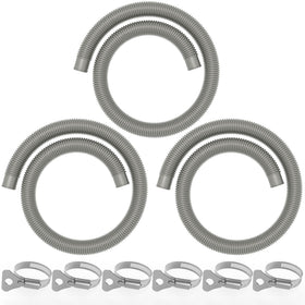 Poolvio 1.25-inch hose 3-pack for above-ground pools.